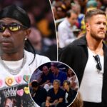 Pacote de celebridades Lakers vs. Rockets, jogo de playoff de Travis Scott a Timothy Olyphant e muito mais