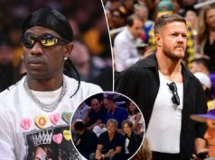 Pacote de celebridades Lakers vs. Rockets, jogo de playoff de Travis Scott a Timothy Olyphant e muito mais Pacote de celebridades Lakers vs. Rockets, jogo de playoff de Travis Scott a Timothy Olyphant e muito mais