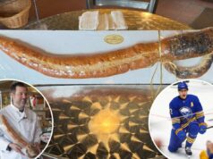 Padaria assada com pão Buffalo Sabres proibido para menores nos playoffs da Stanley Cup Padaria assada com pão Buffalo Sabres proibido para menores nos playoffs da Stanley Cup