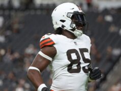 Panteras vinculadas à arma 34-TD para QB Bryce Young Former Cleveland Browns TE David Njoku