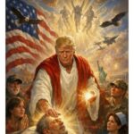 Donald Trump provocou uma reação furiosa dentro de sua base MAGA depois de postar uma imagem gerada por IA, aparentemente representando a si mesmo como Jesus Cristo