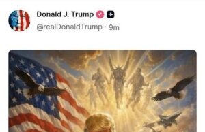 Papa se junta à reação contra Trump depois que o presidente dos EUA lançou um ataque ao pontífice e postou uma foto sua como Jesus Donald Trump provocou uma reação furiosa dentro de sua base MAGA depois de postar uma imagem gerada por IA, aparentemente representando a si mesmo como Jesus Cristo