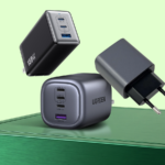 Um Google Pixel carregando via Qi2, com um grande sinal de alerta circular vermelho sobreposto ao telefone.