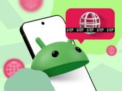 Parei de usar o navegador padrão do meu Android e isso mudou o jogo. Aqui está o porquê Ilustração mostrando os ícones de aplicativos padrão do Android com um X vermelho sendo substituídos por aplicativos alternativos com marcas de seleção verdes.