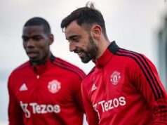 Paul Pogba afirma que há uma razão pela qual Bruno Fernandes não está na disputa da Bola de Ouro: ‘Eles não pensam em…’ Paul Pogba afirma que há uma razão pela qual Bruno Fernandes não está na disputa da Bola de Ouro: 'Eles não pensam em...'