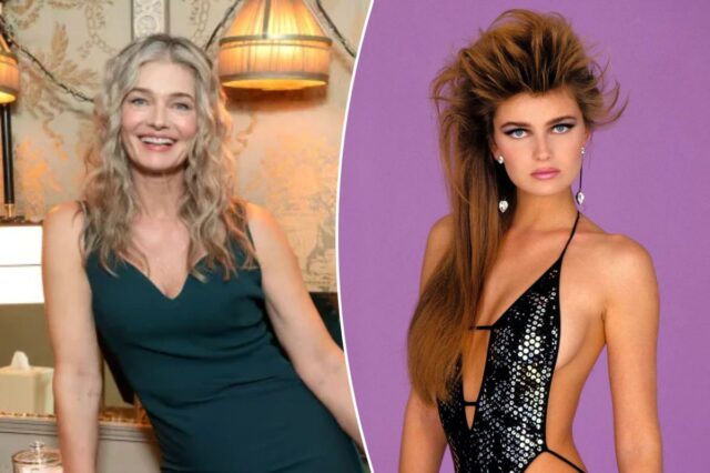 Paulina Porizkova diz que ser modelo a ensinou a ‘fazer o que mandam’, incluindo tirar a roupa
