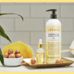 Loção Reparadora Terapêutica Ademia com Óleo de Macadâmia.