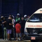 2250408230 Torcedores enfrentam Lionel Messi durante amistoso do Inter Miami contra o Independiente del Valle