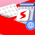 Um globo com uma barra de endereço da web cercada pelos ícones do Chrome, Firefox, Opera e Samsung Internet.