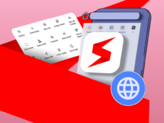 Pensei em usar sempre o Chrome, até experimentar esta alternativa leve Um globo com uma barra de endereço da web cercada pelos ícones do Chrome, Firefox, Opera e Samsung Internet.