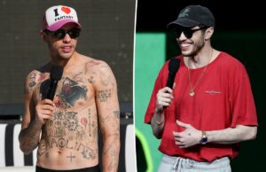 Pete Davidson estreia nova tatuagem especial no rosto em meio a um doloroso processo de remoção de tinta Pete Davidson estreia nova tatuagem especial no rosto em meio a um doloroso processo de remoção de tinta