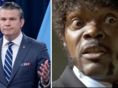 Pete Hegseth criticado por citar ‘Pulp Fiction’ em vez da Bíblia no culto do Pentágono: ‘Deve ter estado bêbado’ | Vídeo Stephen Colbert