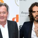 Piers Morgan diz que Russell Brand era inadequadamente tátil