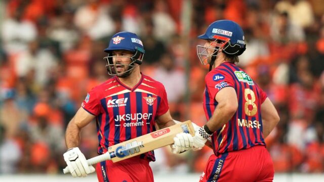 Placar ao vivo RCB vs LSG, IPL 2026: Lucknow Super Giants 9/0 (1); Marsh e Markram iniciam o primeiro turno
