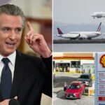 Plano de combustível de aviação 'verde' acordado por Gavin Newsom pode aumentar novamente os preços do gás na Califórnia