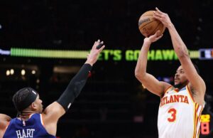 Playoffs da NBA: Hawks defendem Knicks, Raptors se afastam dos Cavaliers para reduzir o déficit Playoffs da NBA: Hawks defendem Knicks, Raptors se afastam dos Cavaliers para reduzir o déficit