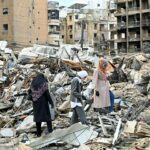 O porta-voz do Departamento de Estado, Morgan Ortagus, fala em uma entrevista coletiva no Departamento de Estado em Washington, segunda-feira, 17 de junho de 2019. (AP Photo/Andrew Harnik)