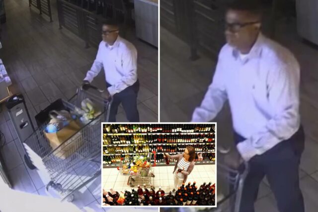 Polícia procura homem que roubou quase US$ 3 mil em vinhos de alta qualidade em supermercado de luxo
