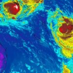 Dois ciclones, o ciclone Vaianu e o ciclone Maila, devem atingir a região do Pacífico esta semana, potencialmente causando estragos aos viajantes australianos em Fiji.