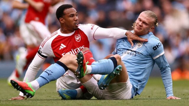 Pontuação ao vivo do Manchester City x Arsenal: MCI 2-1 ARS; Haaland marca para assumir a liderança
