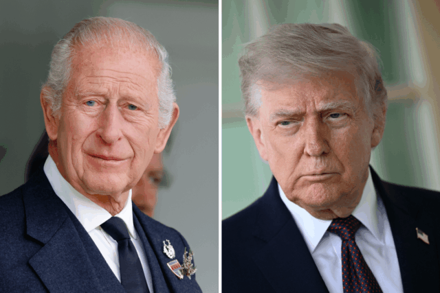 Popularidade de Donald Trump e do rei Charles comparada antes da reunião
