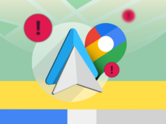 Por que parei de confiar no Google Maps no Android Auto – e no aplicativo que uso Mostrando o Google Maps e o YouTube Music tocando no Android Auto