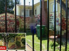 Por que uma casa adorável foi coberta por grafites enigmáticos – enquanto os vizinhos falam Por que uma casa adorável foi coberta por grafites enigmáticos – enquanto os vizinhos falam