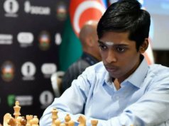 Praggnanandhaa perde para Sindarov, Vaishali salta para a única liderança entre as mulheres Praggnanandhaa perde para Sindarov, Vaishali salta para a única liderança entre as mulheres