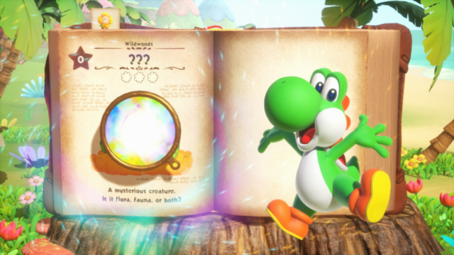 Sr. E em Yoshi e o Livro Misterioso
