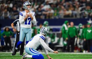 Prazo se aproxima rapidamente para Brandon Aubrey dos Cowboys decidir o futuro da NFL Dallas Cowboys kicker Brandon Aubrey
