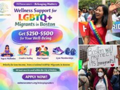 Prefeito de Woke Boston distribui vales de corte de cabelo e massagem de US$ 500 para migrantes queer, trans e refugiados Prefeito de Woke Boston distribui vales de corte de cabelo e massagem de US$ 500 para migrantes queer, trans e refugiados