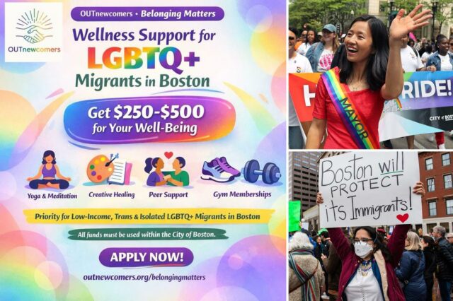 Prefeito de Woke Boston distribui vales de corte de cabelo e massagem de US$ 500 para migrantes queer, trans e refugiados
