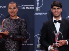 Prémios Laureus – Alcaraz e Sabalenka recebem honras; Yamal, Kroos também premiado Prémios Laureus - Alcaraz e Sabalenka recebem honras; Yamal, Kroos também premiado