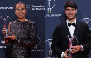 Prémios Laureus – Alcaraz e Sabalenka recebem honras; Yamal, Kroos também premiado Prémios Laureus - Alcaraz e Sabalenka recebem honras; Yamal, Kroos também premiado