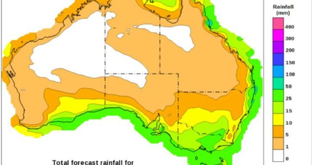 Previsão de faixa de chuva vital para os agricultores à medida que maio seco se aproxima após passagens frontais
