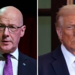 Rei Carlos III e Presidente Donald Trump