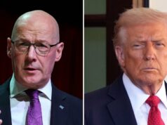 Primeiro Ministro da Escócia nega convite de Trump para banquete na Casa Branca Rei Carlos III e Presidente Donald Trump