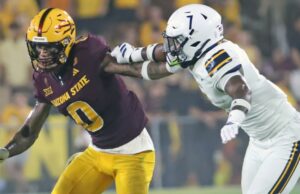 Principal prospecto da NFL previsto para receber um surpreendente draft no outono Arizona State WR Jordyn Tyson
