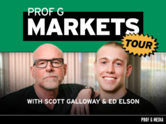 ‘Prof G Markets’ de Scott Galloway definido para turnê nacional | Exclusivo Curtis Sliwa, Kara Swisher e Scott Galloway falam no palco durante a turnê “Pivot” da Vox Media
