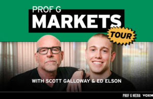 ‘Prof G Markets’ de Scott Galloway definido para turnê nacional | Exclusivo Curtis Sliwa, Kara Swisher e Scott Galloway falam no palco durante a turnê “Pivot” da Vox Media