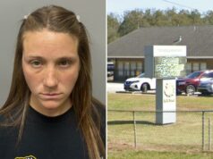 Professora da quinta série acusada de 25 crimes sexuais, incluindo estupro, de dois de seus jovens alunos Marisa Noel, ex-professora da paróquia de St. Martin, em foto.