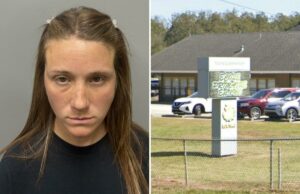 Professora da quinta série acusada de 25 crimes sexuais, incluindo estupro, de dois de seus jovens alunos Marisa Noel, ex-professora da paróquia de St. Martin, em foto.