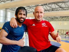 Quatro treinadores estrangeiros prepararão lutadores indianos para os Jogos Asiáticos e Olimpíadas Quatro treinadores estrangeiros prepararão lutadores indianos para os Jogos Asiáticos e Olimpíadas