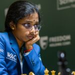 R Vaishali é a primeira indiana a se classificar para a final do Campeonato Mundial Feminino de Xadrez?