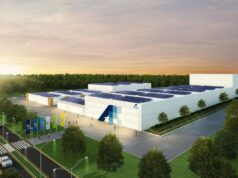 Recicladora de baterias Ascend Elements pede falência A rendering of Ascend Elements factory in Kentucky.