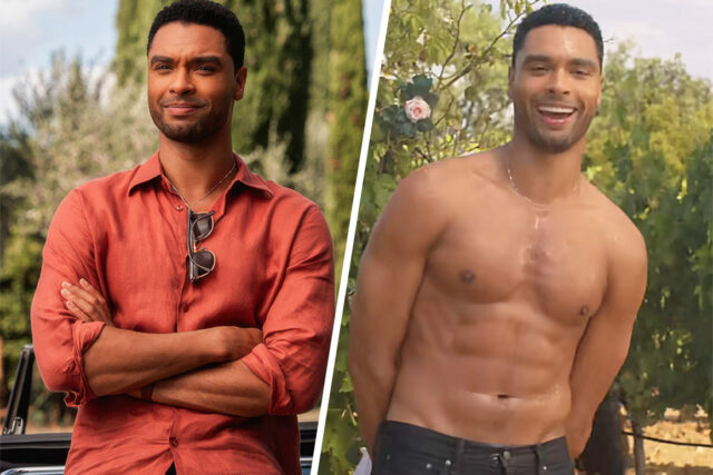 Regé-Jean Page está finalmente de volta para dar às pessoas o que elas querem (que é uma Regé-Jean Page sem camisa)
