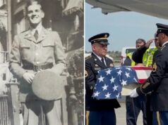 Restos mortais de aviador da Segunda Guerra Mundial morto em combate finalmente voltam para casa em Nova York 80 anos depois: ‘É um milagre’ Restos mortais de aviador da Segunda Guerra Mundial morto em combate finalmente voltam para casa em Nova York 80 anos depois: 'É um milagre'