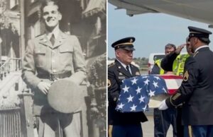 Restos mortais de aviador da Segunda Guerra Mundial morto em combate finalmente voltam para casa em Nova York 80 anos depois: ‘É um milagre’ Restos mortais de aviador da Segunda Guerra Mundial morto em combate finalmente voltam para casa em Nova York 80 anos depois: 'É um milagre'