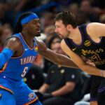 Resumo da NBA: Luka Doncic se machucou na derrota do Los Angeles Lakers para o Oklahoma City Thunder