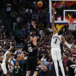 Resumo da NBA: Nuggets quebra sequência de 11 vitórias consecutivas do Spurs na prorrogação